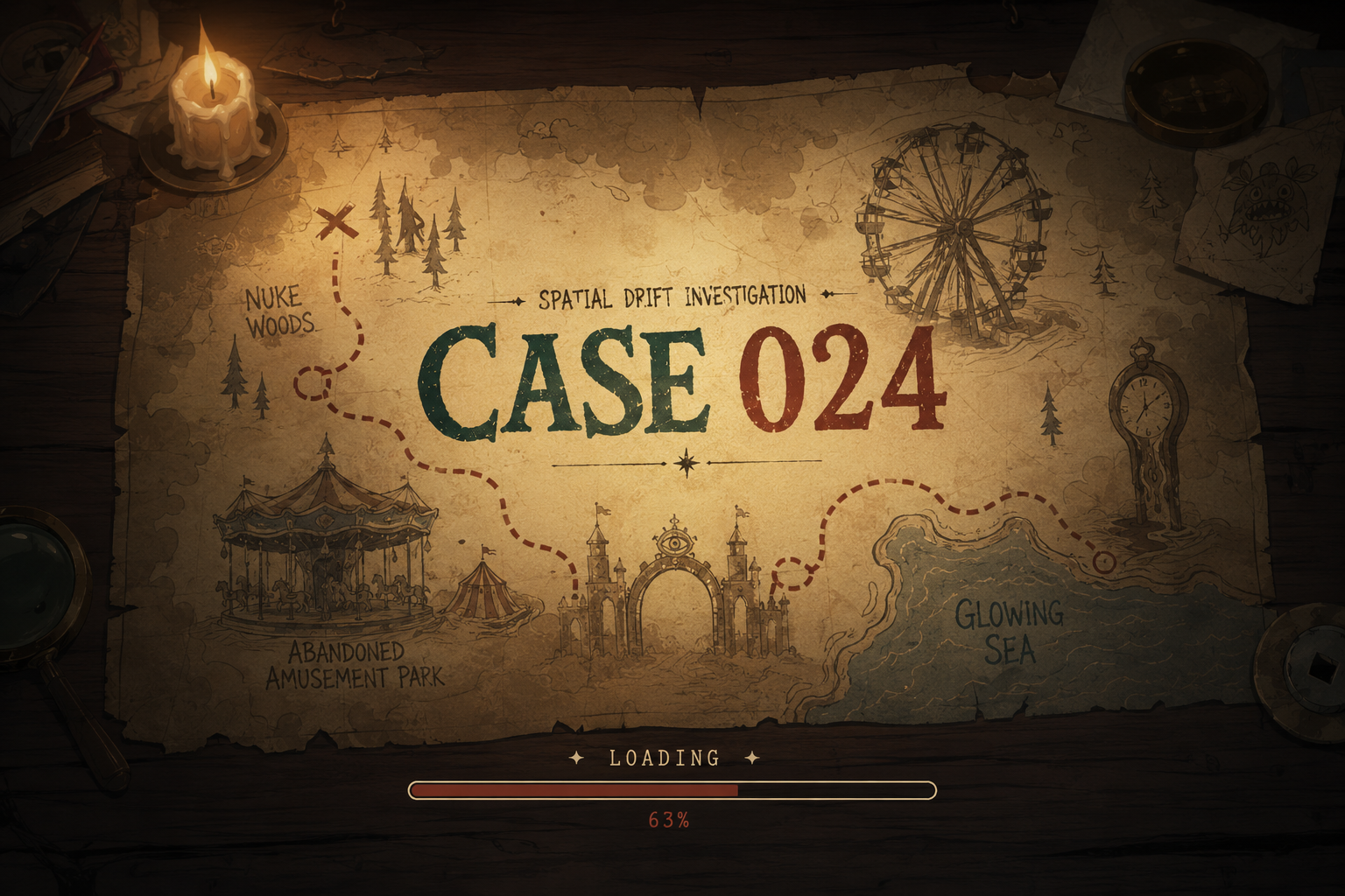 CASE 024 Spatial Drift Investigation opening artwork